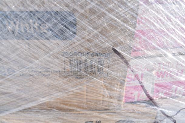 28 BRAND NEW! Boxes Including 394360L Noble Products Clear Powdered Disposable Vinyl Gloves for Foodservice - Large - 1000/Case, 2 Box 500CC32P Choice Clear PET Plastic Cold Cup - 32 oz. - 500/Case, 130LID18 Visions 18" Clear PET Plastic Round Catering Tray High Dome Lid - 25/Case, 4 Box Sandwich Wrap 14"x16", 127RD8COMBO Choice 8 oz. Customizable Microwavable Clear Round Deli Container and Lid Combo Pack - 250/Case, 128HD8COMBO Choice Heavy Duty 8 oz. Microwavable Translucent Plastic Deli Container and Lid Combo Pack - 240/Case. 28 Times Your Bid! - Image 10 of 13