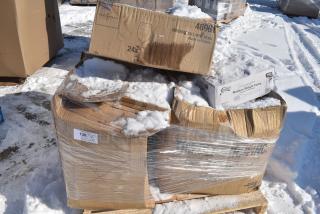 10 BRAND NEW! Boxes Including 303COPIV11 Acopa 11" Round Ivory (American White) Coupe Stoneware Plate - 12/Case, 347SP8WH White Plastic Plates, 500CC12 Choice Clear PET Customizable Plastic Cold Cup - 12 oz. - 1000/Case, Chef & Sommelier 46961 Cabernet 16 oz. Tall Wine Glass by Arc Cardinal - 24/Case, 130WFORK Choice Medium Weight White Polypropylene Plastic Fork - 1000/Case. 10 Times Your Bid!