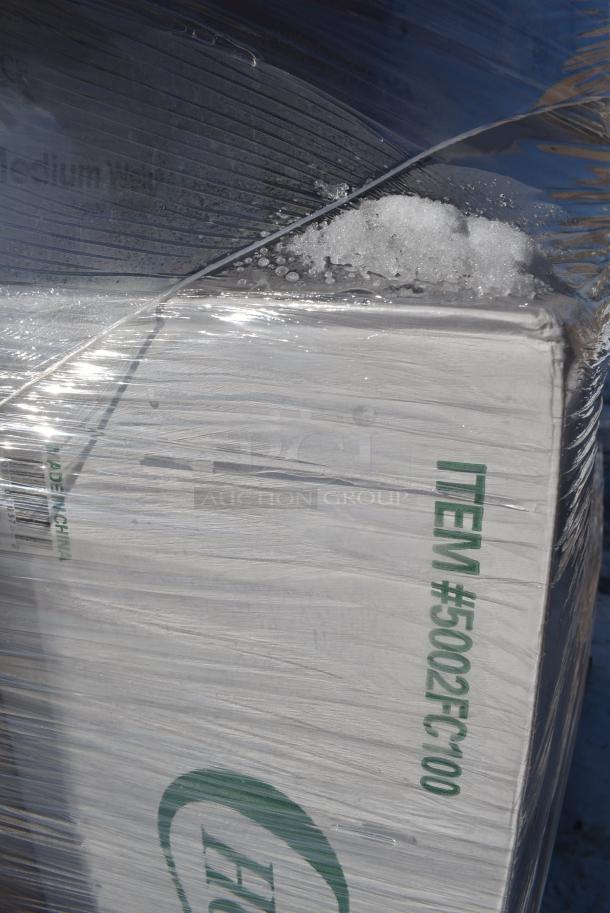 25 BRAND NEW! Boxes Including 760VP85 Carnival King Kraft 85 oz. Popcorn Bucket - 150/Case, 50012DWALLW Choice 12 oz. White Smooth Double Wall Paper Hot Cup - 500/Case, 500FC100 Cups, 346WKFSNM Choice Medium Weight White Wrapped Polypropylene Plastic Cutlery Set with Napkin - 250/Case, 347BP10BK Choice 10 1/4" Black Plastic Plate - 500/Case, 394385L Noble Products White Powder-Free Disposable Latex Gloves for Foodservice - Large - 1000/Case. 25 Times Your Bid! - Image 7 of 10