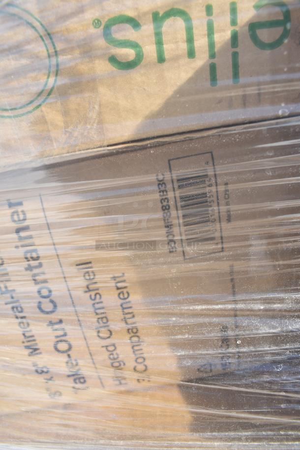 35 BRAND NEW! Boxes Including 129MCR38B Choice 38 oz. Black 7" Round Microwavable Heavy Weight Container with Lid - 150/Case, 394465XL Noble NexGen 3 Mil Black Biodegradable Powder-Free Nitrile Gloves - Extra Large - 1000/Case, 5002BNAPBLK Choice Black 2-Ply Customizable Beverage / Cocktail Napkin - 1000/Case, 160BIB2PKTGY Choice Gray Poly-Cotton Standard Bib Apron with 2 Pockets - 34" x 30", 394325L Noble NexGen Powder-Free Disposable Blue Hybrid 3 Mil Thick Gloves - Large - 1000/Case, Dart 12J12 12 oz. White Customizable Foam Cup - 1000/Case, SXB12WS Dixie Ultra Pathways 12 oz. Heavy Weight Paper Bowl - 500/Case, 394EN304XL Noble Products Nitrile White 3 Mil Thick All Purpose Powder-Free Textured Gloves - Extra Large - 1000/Case, 43309LPIE Choice 9" Clear Hinged Low Pie Container - 100/Case. 35 Times Your Bid! - Image 16 of 20