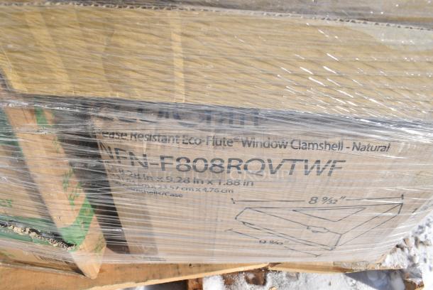 35 BRAND NEW! Boxes Including 129MCR38B Choice 38 oz. Black 7" Round Microwavable Heavy Weight Container with Lid - 150/Case, 394465XL Noble NexGen 3 Mil Black Biodegradable Powder-Free Nitrile Gloves - Extra Large - 1000/Case, 5002BNAPBLK Choice Black 2-Ply Customizable Beverage / Cocktail Napkin - 1000/Case, 160BIB2PKTGY Choice Gray Poly-Cotton Standard Bib Apron with 2 Pockets - 34" x 30", 394325L Noble NexGen Powder-Free Disposable Blue Hybrid 3 Mil Thick Gloves - Large - 1000/Case, Dart 12J12 12 oz. White Customizable Foam Cup - 1000/Case, SXB12WS Dixie Ultra Pathways 12 oz. Heavy Weight Paper Bowl - 500/Case, 394EN304XL Noble Products Nitrile White 3 Mil Thick All Purpose Powder-Free Textured Gloves - Extra Large - 1000/Case, 43309LPIE Choice 9" Clear Hinged Low Pie Container - 100/Case. 35 Times Your Bid! - Image 17 of 20