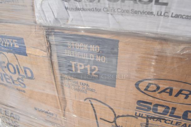 30 BRAND NEW! Boxes Including 130WBKFORKH Choice Black Heavy Weight Wrapped Polystyrene Plastic Fork - 1000/Case, 760VP85 Carnival King 85 oz. Popcorn Bucket - 150/Case, 500MF883B3C Choice 8" x 8" 3-Compartment Microwaveable Black Mineral-Filled Plastic Hinged Take-Out Container - 150/Case, TP12 Paragon 1112110 Commercial Theater 12 oz. Popcorn Machine, 612FFL1230 Choice Foil Steam Table Pan Lid - Full Size - 50/Case, 130BKFKSNX500 Choice Black Extra Heavy Weight Wrapped Polystyrene Plastic Cutlery Pack with Napkin - 500/Case, 347BP9BK Choice 9" Black Plastic Plate - 500/Case, 500MFT Lavex White M-Fold (Multifold) Towel - 4000/Case, 500CC16 Choice Clear PET Customizable Plastic Cold Cup - 16 oz. - 1000/Case, 4 Box 394325L Noble NexGen Powder-Free Disposable Blue Hybrid 3 Mil Thick Gloves - Large - 1000/Case, 500CC32P Choice Clear PET Plastic Cold Cup - 32 oz. - 500/Case, 760SOUP12WPA Choice 12 oz. White Double Poly-Coated Paper Food Cup with Vented Paper Lid - 250/Case. 30 Times Your Bid! - Image 8 of 19