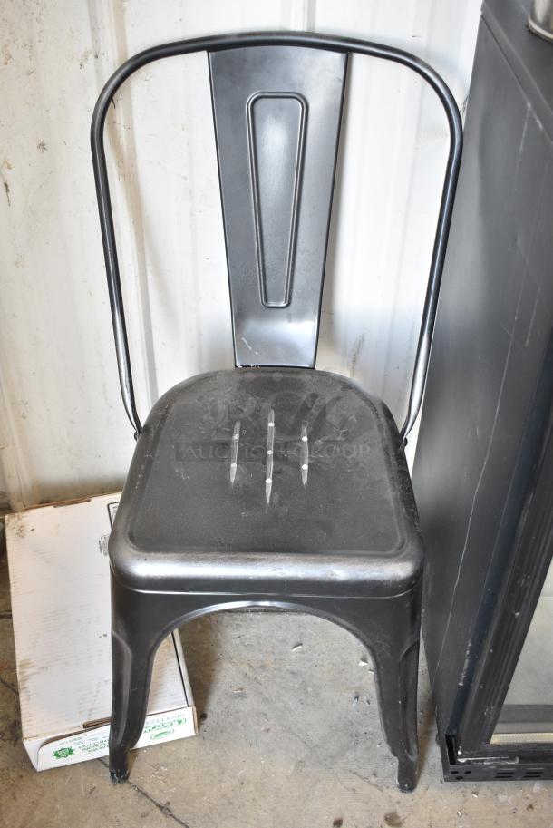 3 Various Items Including 2 Tolix Style Bar Stools and Dining Height Tolix Style Chair. 3 Times Your Bid! - Image 2 of 3