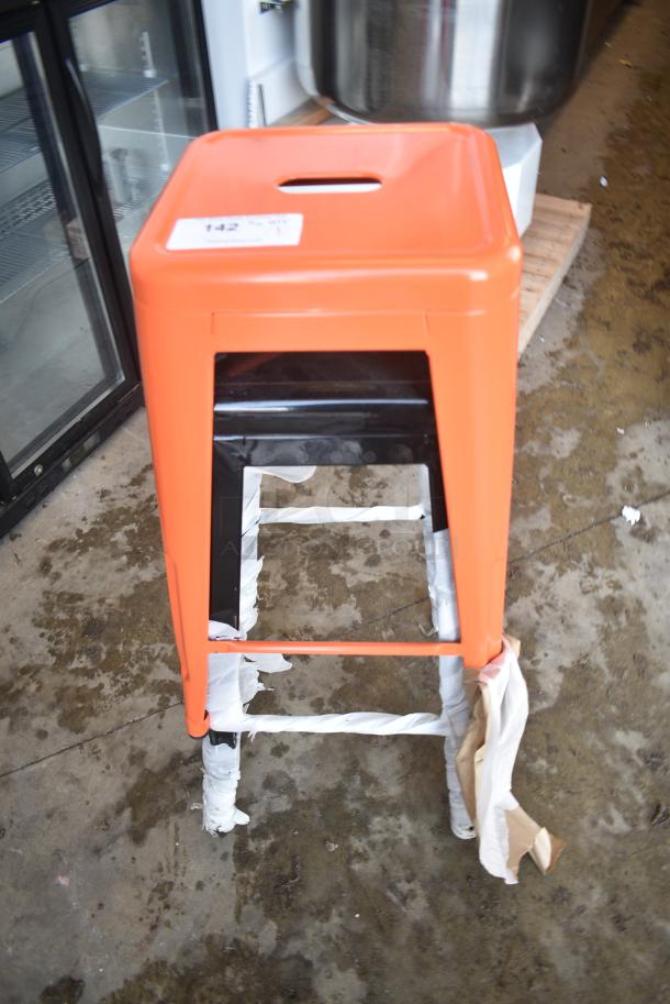 3 Various Items Including 2 Tolix Style Bar Stools and Dining Height Tolix Style Chair. 3 Times Your Bid! - Image 3 of 3