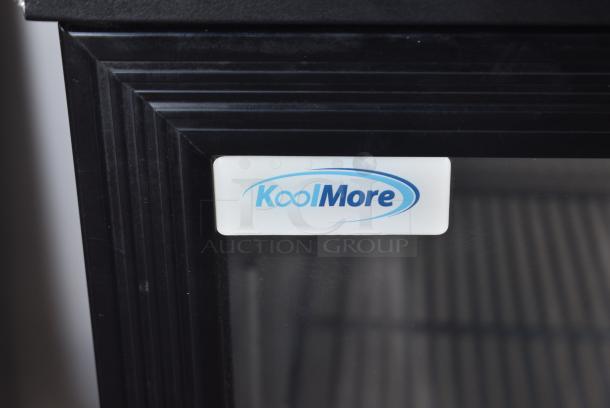 BRAND NEW SCRATCH AND DENT! KoolMore BC-3DSW-BK Metal Commercial 3 Door Back Bar Cooler Merchandiser. 115 Volts, 1 Phase. Tested and Working! - Image 3 of 8