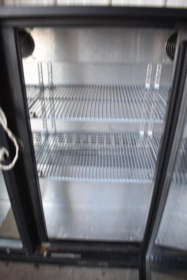 BRAND NEW SCRATCH AND DENT! KoolMore BC-3DSW-BK Metal Commercial 3 Door Back Bar Cooler Merchandiser. 115 Volts, 1 Phase. Tested and Working! - Image 5 of 8