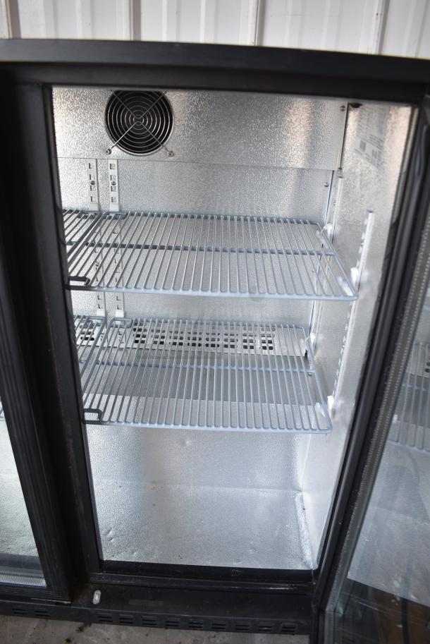 BRAND NEW SCRATCH AND DENT! KoolMore BC-3DSW-BK Metal Commercial 3 Door Back Bar Cooler Merchandiser. 115 Volts, 1 Phase. Tested and Working! - Image 6 of 8