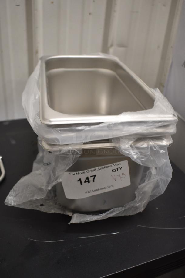 5 Various Items Including Stainless Steel 1/3 Size Drop In Bins. 5 Times Your Bid! - Image 5 of 5