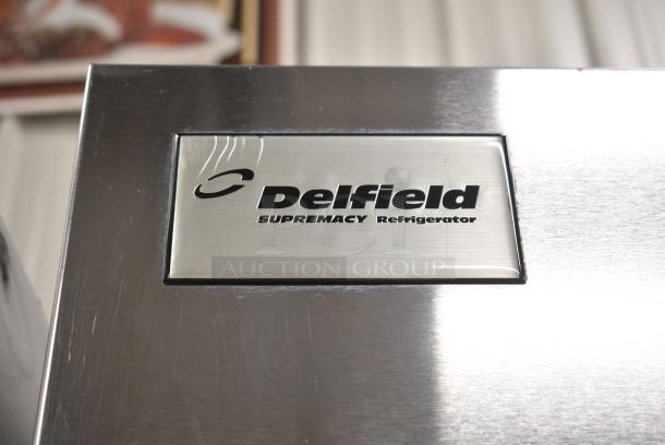 Delfield SRR2-S Stainless Steel Commercial 2 Door Reach In Cooler w/ Racks. 115 Volts, 1 Phase. Tested and Working! - Image 2 of 6