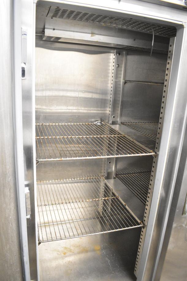 Delfield SRR2-S Stainless Steel Commercial 2 Door Reach In Cooler w/ Racks. 115 Volts, 1 Phase. Tested and Working! - Image 3 of 6