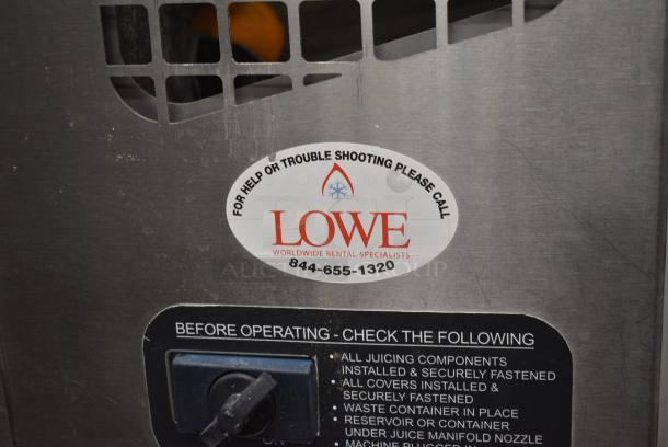 Fresh N Squeeze POS-1 Stainless Steel Commercial Floor Style Citrus Juicer on Commercial Casters. 115 Volts, 1 Phase. Tested and Working! - Image 2 of 8