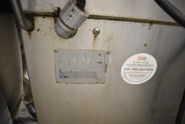 Fresh N Squeeze POS-1 Stainless Steel Commercial Floor Style Citrus Juicer on Commercial Casters. 115 Volts, 1 Phase. Tested and Working! - Image 8 of 8