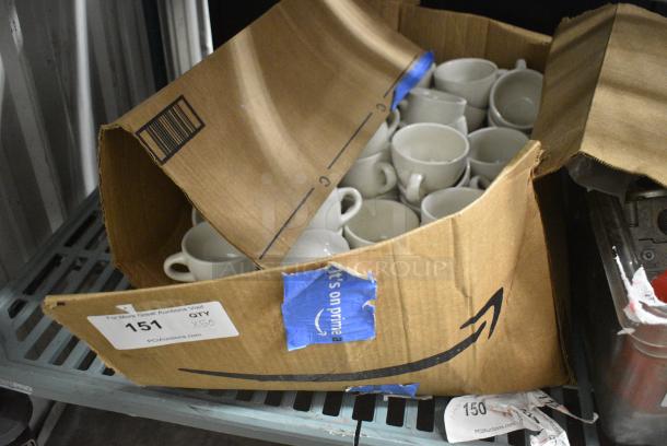 50 White Ceramic Mugs. 50 Times Your Bid! - Image 2 of 5