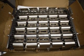 BRAND NEW SCRATCH AND DENT! Stainless Steel Commercial Vertical Conveyor Toaster Piece.