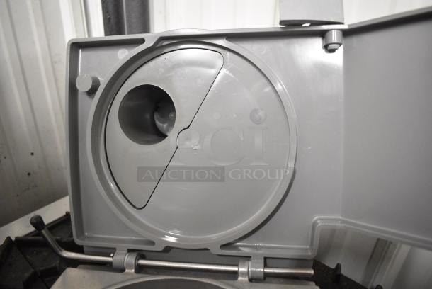 Metal and Gray Poly Continuous Feed Head for Food Processor - Image 6 of 8