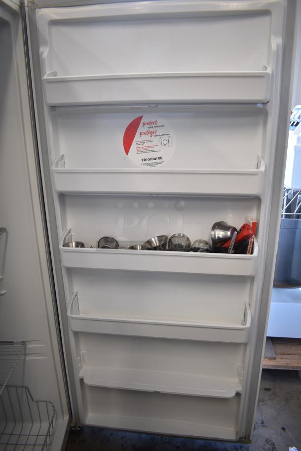 2022 Frigidaire FFUE2022AW0 Metal Single Door Reach In Freezer. 115 Volts, 1 Phase. Tested and Working! - Image 4 of 7