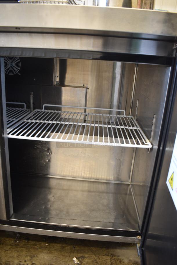 2021 Atosa MGF8404GR Stainless Steel Commercial 3 Door Undercounter Cooler on Commercial Casters. 115 Volts, 1 Phase. Tested and Working! - Image 5 of 7