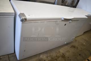 General Electric GE Metal Chest Freezer w/ Hinge Lid. 115 Volts, 1 Phase. Tested and Working!
