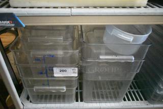 ALL ONE MONEY! Lot of 16 Various Clear Bins
