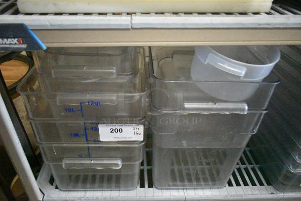 ALL ONE MONEY! Lot of 16 Various Clear Bins - Image 2 of 4