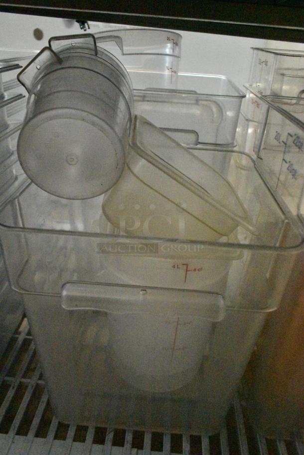 ALL ONE MONEY! Lot of 16 Various Clear Bins - Image 4 of 4