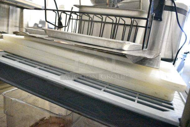 ALL ONE MONEY! Lot of 11 Various Items Including Cutting Board, Metal Bowl and Stainless Steel Drop In - Image 2 of 4