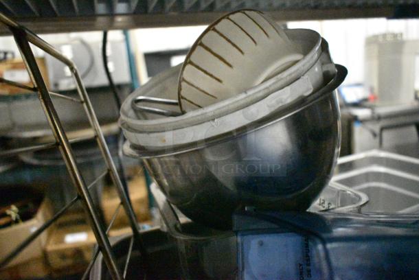 ALL ONE MONEY! Lot of 11 Various Items Including Cutting Board, Metal Bowl and Stainless Steel Drop In - Image 4 of 4