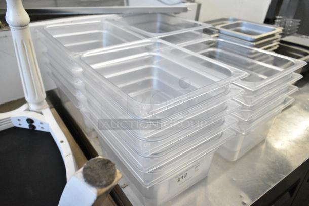 ALL ONE MONEY! Lot of 19 Clear Poly Drop In Bins - Image 2 of 4
