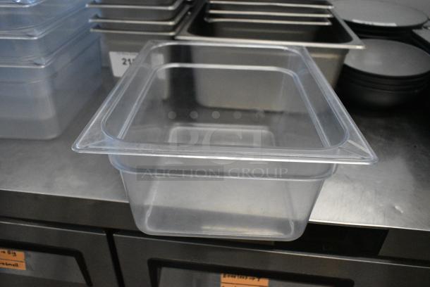 ALL ONE MONEY! Lot of 19 Clear Poly Drop In Bins - Image 4 of 4