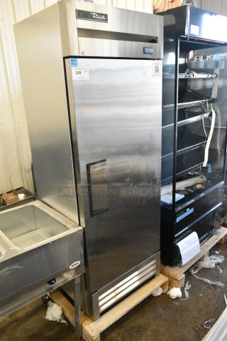 BRAND NEW SCRATCH AND DENT! 2024 True T-19-HC Stainless Steel Commercial Single Door Reach In Cooler w/ Poly Coated Racks. 115 Volts, 1 Phase. Tested and Working!