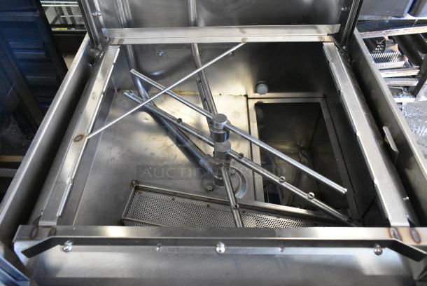 BRAND NEW SCRATCH AND DENT! 2024 Noble Wareforce HT-180HH Stainless Steel Commercial Straight Pass Through Dishwasher. 208-230-460 Volts, 3 Phase. - Image 6 of 9