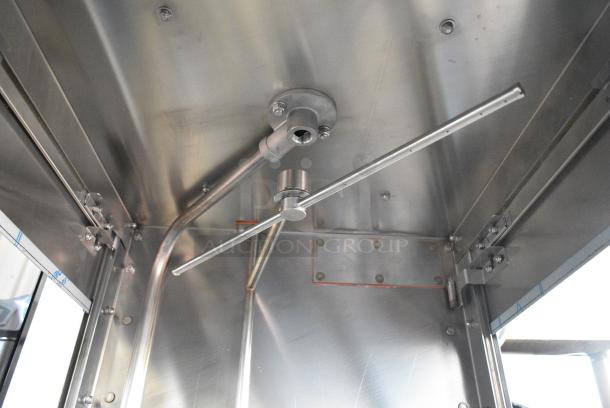 BRAND NEW SCRATCH AND DENT! 2024 Noble Wareforce HT-180HH Stainless Steel Commercial Straight Pass Through Dishwasher. 208-230-460 Volts, 3 Phase. - Image 7 of 9