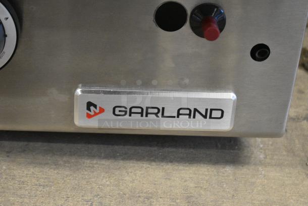 Garland Stainless Steel Commercial Countertop Natural Gas Powered Flat Top Griddle. - Image 3 of 6
