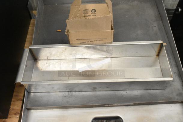 Garland Stainless Steel Commercial Countertop Natural Gas Powered Flat Top Griddle. - Image 5 of 6