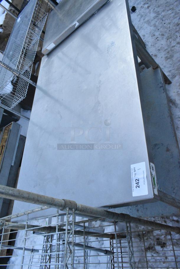 Regency 600T3048G Stainless Steel Table w/ Metal Under Shelf. - Image 2 of 4