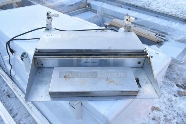 Stainless Steel Countertop Heat Sealer. - Image 1 of 6