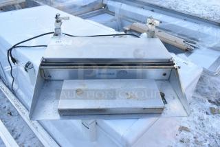 Stainless Steel Countertop Heat Sealer.
