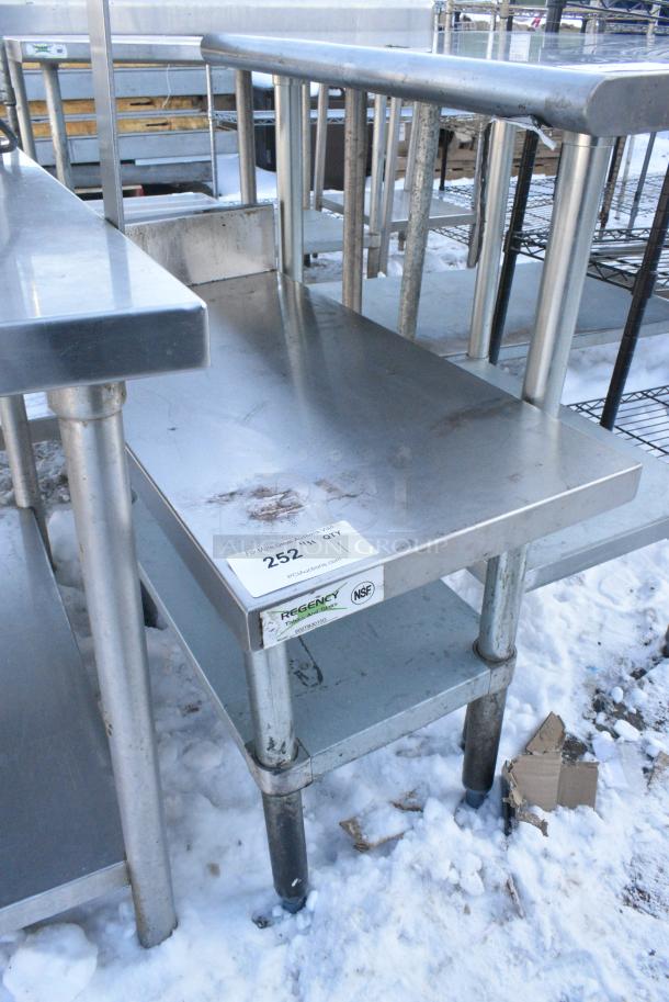 Regency 600TB3015G Stainless Steel Equipment Stand w/ Metal Under Shelf. - Image 4 of 5