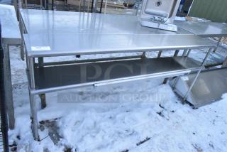 Stainless Steel 2 Tier Over Shelf