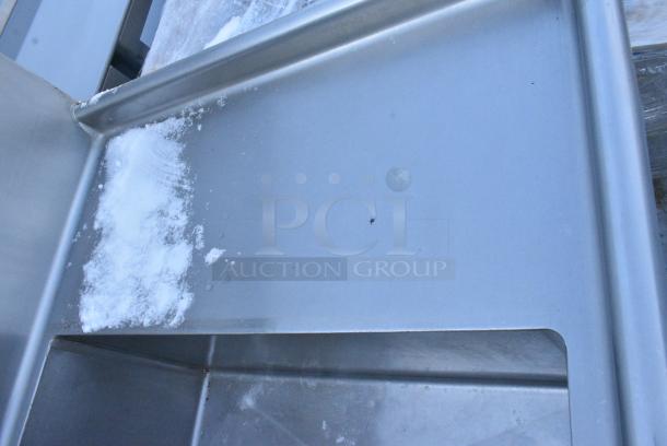 Stainless Steel 3 Bay Sink w/ Dual Drain Boards, Faucet and Handles. - Image 4 of 6