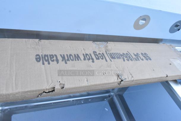 BRAND NEW SCRATCH AND DENT! Regency 600S42424224 Stainless Steel 4 Bay Sink w/ Left Side Drain Board. - Image 3 of 9