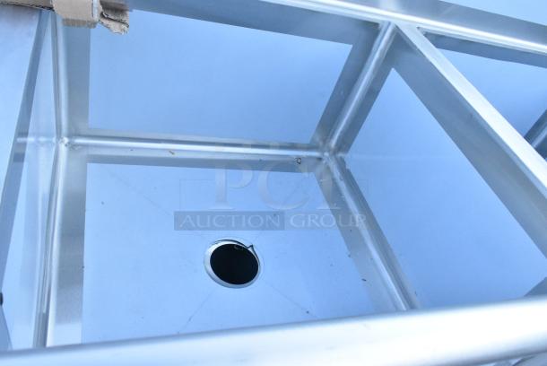 BRAND NEW SCRATCH AND DENT! Regency 600S42424224 Stainless Steel 4 Bay Sink w/ Left Side Drain Board. - Image 5 of 9