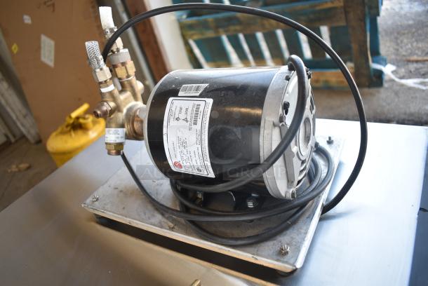 3 Various Motors Including 2 US S55JXRPA-8170 Carbonator Duty Pump and 1 McCann's Water Booster. 3 Times Your Bid! - Image 7 of 14