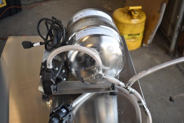 3 Various Motors Including 2 US S55JXRPA-8170 Carbonator Duty Pump and 1 McCann's Water Booster. 3 Times Your Bid! - Image 9 of 14