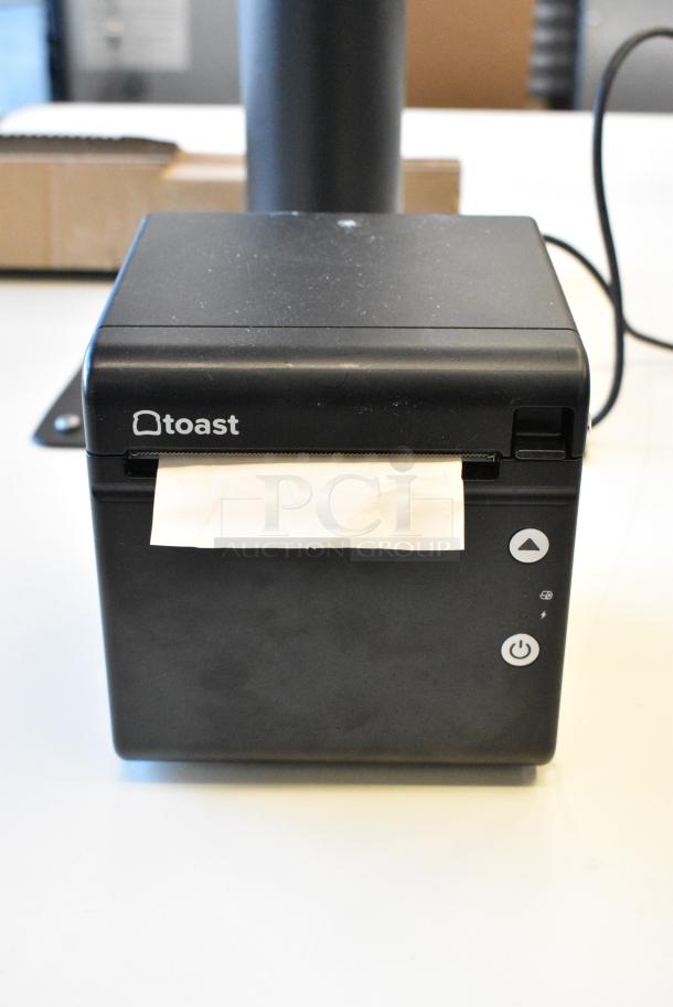POS Monitor w/ 2 Toast Receipt Printers, Toast Metal Cash Drawers, Toast Handheld Credit Reader - Image 3 of 6