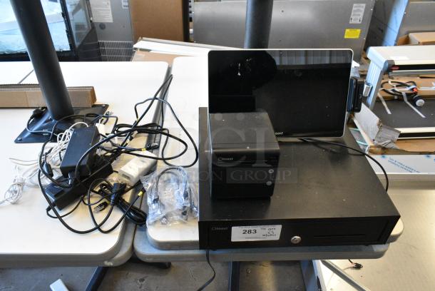 POS Monitor w/ Receipt Printer, Toast Metal Cash Drawer - Image 1 of 6