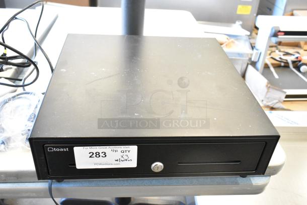 POS Monitor w/ Receipt Printer, Toast Metal Cash Drawer - Image 5 of 6
