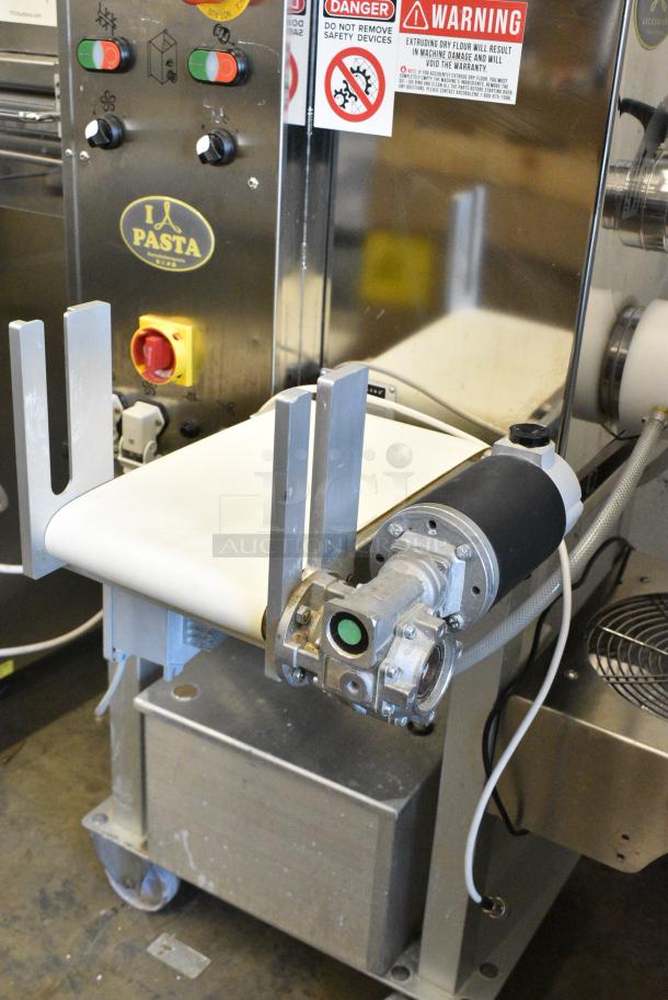 Arcobaleno AMFE50 Liliana Stainless Steel Commercial Floor Style Pasta Extruder Machine. 220 Volts, 3 Phase. Goes GREAT w/ Item 116! - Image 13 of 14