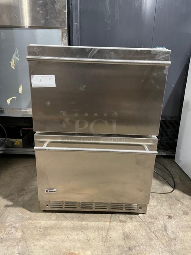 Monogram By GE Appliances Commercial 2 Drawer Undercounter Refrigerator! With Stainless Steel Front Finish! With Digital Controls! - Image 1 of 10