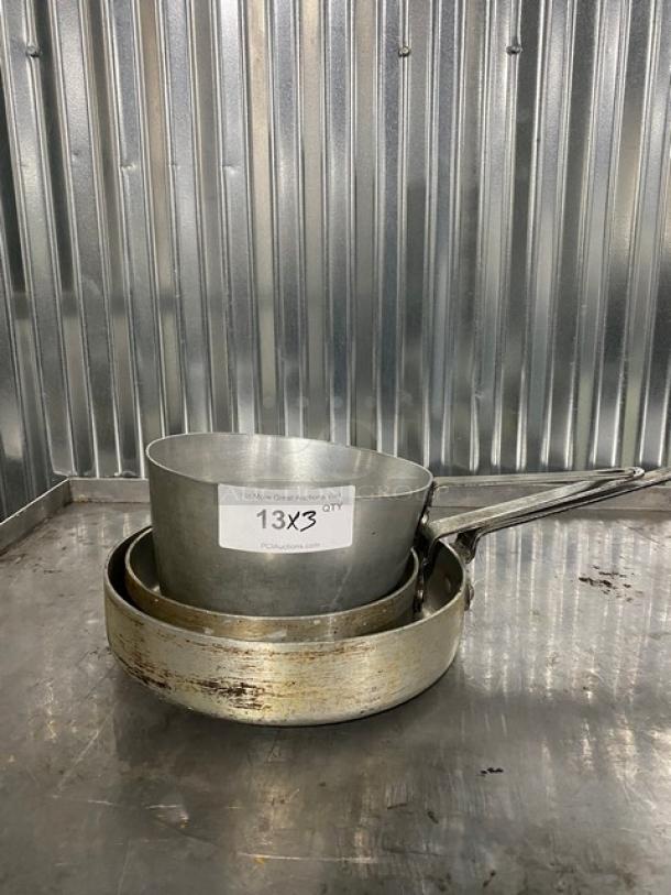Mixed Commercial Pot & Frying Pans/Skillets! 3X Your Bid! - Image 1 of 12